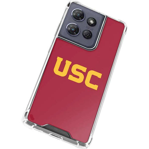 University of Southern California USC Moto G 5G (2025) Clear Case