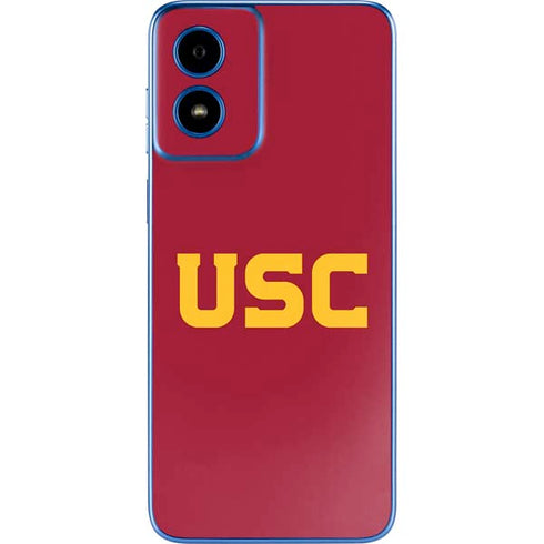 University of Southern California USC Moto G Play 4G (2024) Skin
