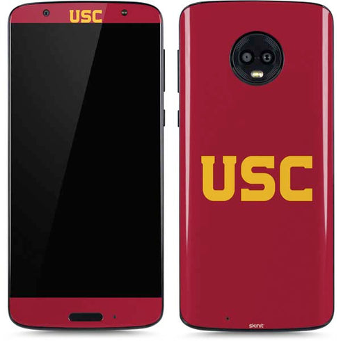 University of Southern California USC Moto G6 Skin