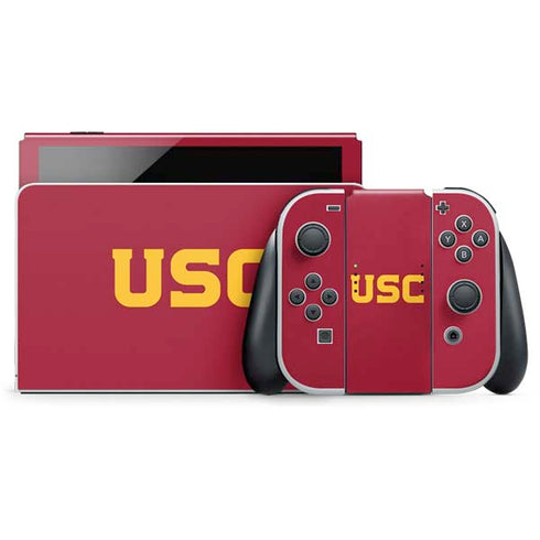 University of Southern California USC Nintendo Switch OLED (2021) Skin