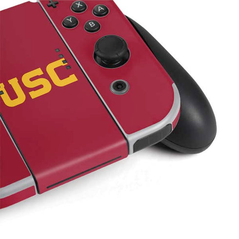 University of Southern California USC Nintendo Switch OLED (2021) Skin