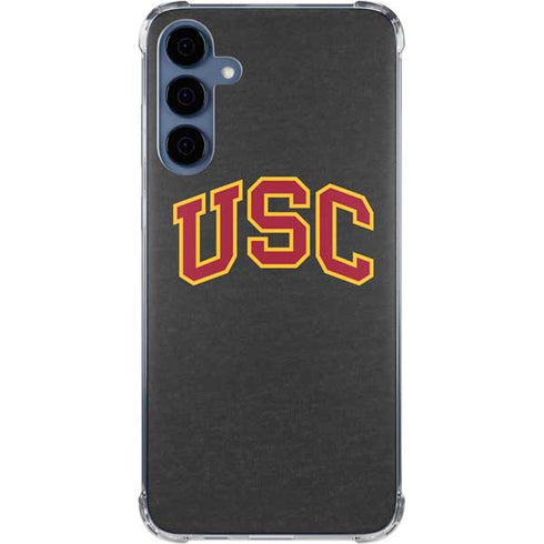 University of Southern California USC Official Logo Galaxy A35 5G Clear Case