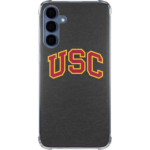 University of Southern California USC Official Logo Galaxy A55 5G Clear Case