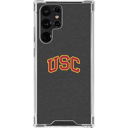 University of Southern California USC Official Logo Galaxy S23 Ultra Clear Case