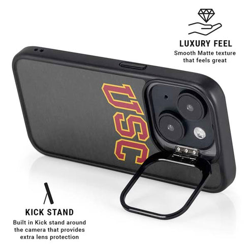 University of Southern California USC Official Logo iPhone 14 Kickstand Case