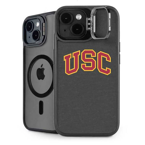 University of Southern California USC Official Logo iPhone 15 Plus Kickstand Case