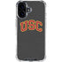 University of Southern California USC Official Logo iPhone 16 Clear Case
