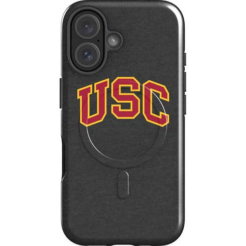University of Southern California USC Official Logo iPhone 16 Magsafe Impact Case
