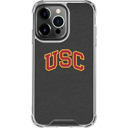 University of Southern California USC Official Logo iPhone 16 Pro Clear Case