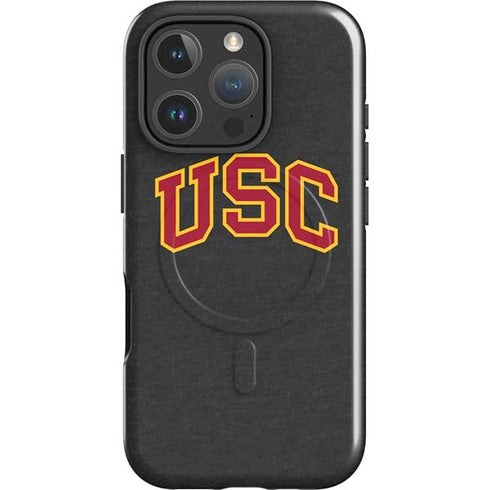 University of Southern California USC Official Logo iPhone 16 Pro Max Magsafe Impact Case
