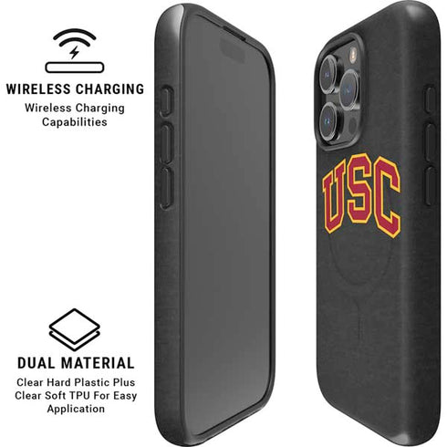 University of Southern California USC Official Logo iPhone 16 Pro Max Magsafe Impact Case