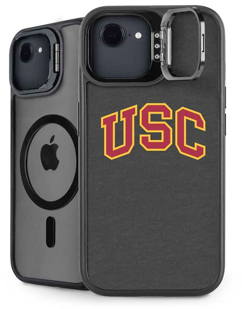 University of Southern California USC Official Logo iPhone 16e Kickstand Case