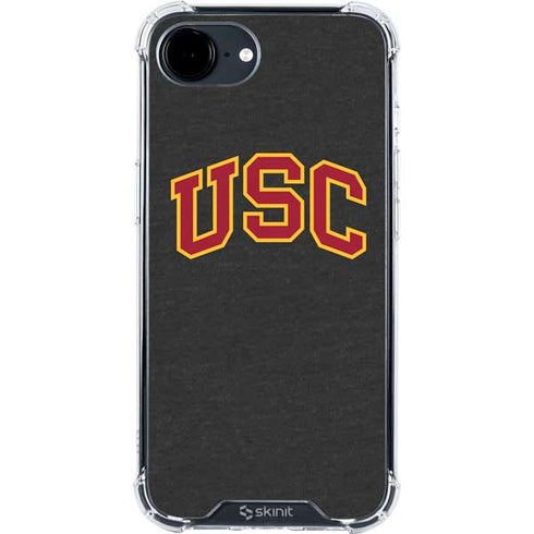 University of Southern California USC Official Logo iPhone 16e Clear Case