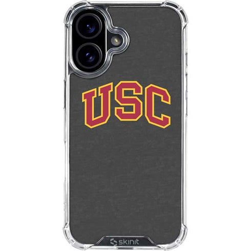 University of Southern California USC Official Logo iPhone 17 Clear Case