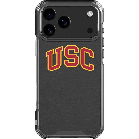 University of Southern California USC Official Logo iPhone 18 Pro Max Clear Case