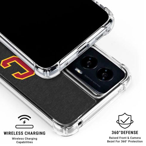University of Southern California USC Official Logo Moto G Power 5G (2024) Clear Case