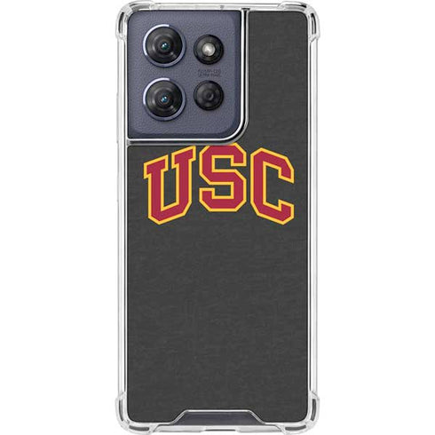 University of Southern California USC Official Logo Moto G Power 5G (2025) Clear Case