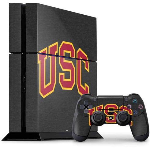University of Southern California USC Official Logo PlayStation PS4 Skins