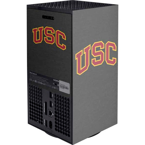 University of Southern California USC Official Logo XBox Series X Digital Edition Console Skin