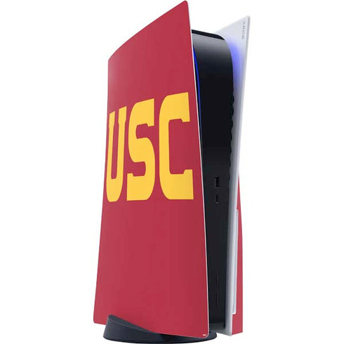 University of Southern California USC PS5 Console Skin