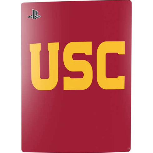 University of Southern California USC PS5 Digital Edition Console Skin