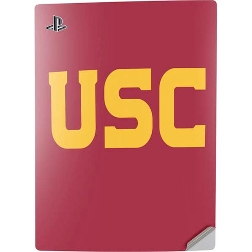 University of Southern California USC PS5 Digital Edition Console Skin
