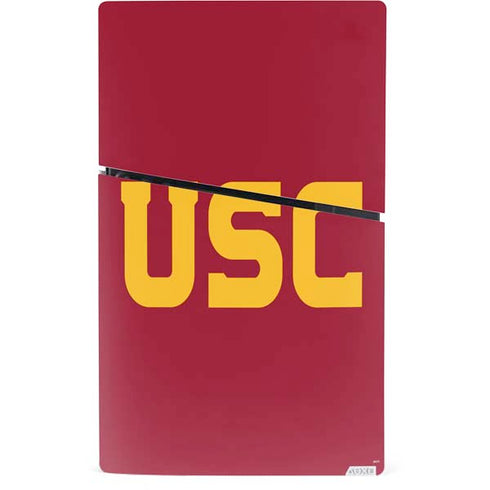 University of Southern California USC PS5 Slim Digital Edition Console Skin