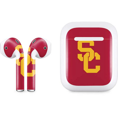 University of Southern California USC Red Logo Apple AirPods Skin