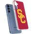 University of Southern California USC Red Logo Galaxy A55 5G Clear Case