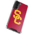 University of Southern California USC Red Logo Galaxy S22 Plus Clear Case
