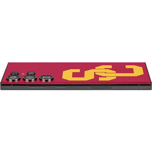 University of Southern California USC Red Logo Galaxy Skins