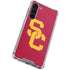 University of Southern California USC Red Logo Galaxy S24 FE Clear Case