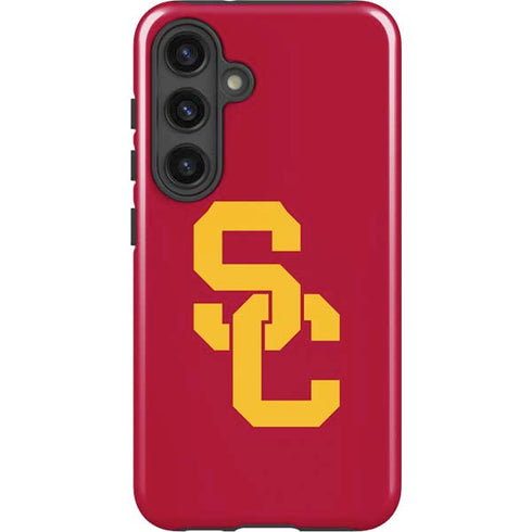 University of Southern California USC Red Logo Galaxy S25 Impact Case
