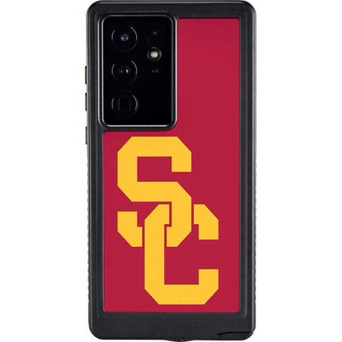 University of Southern California USC Red Logo Galaxy S24 Ultra Waterproof Case