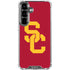 University of Southern California USC Red Logo Galaxy S26 Clear Case