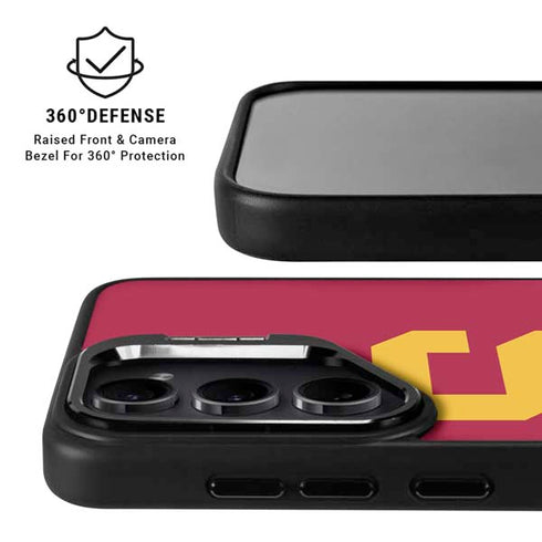 University of Southern California USC Red Logo Galaxy S26 Plus Kickstand Case