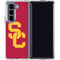 University of Southern California USC Red Logo Galaxy Z Fold5 5G Clear Case