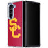 University of Southern California USC Red Logo Galaxy Z Fold5 5G Clear Case