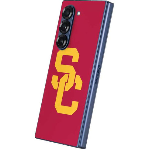 University of Southern California USC Red Logo Galaxy Z Fold6 Skin