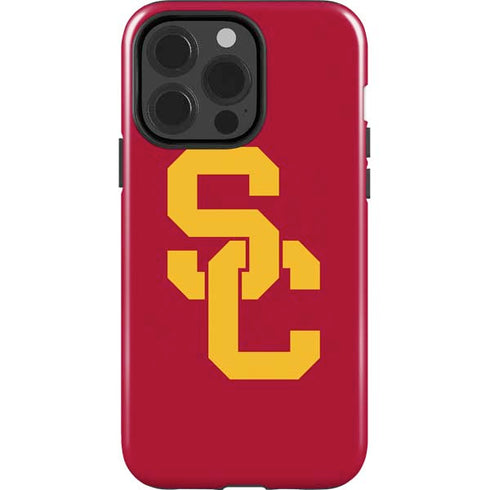 University of Southern California USC Red Logo iPhone 15 Pro Impact Case