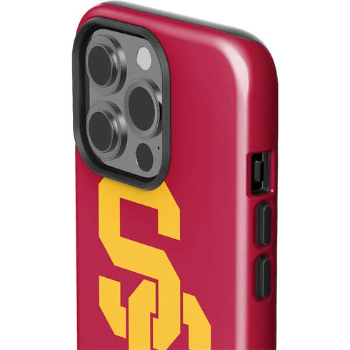 University of Southern California USC Red Logo iPhone 15 Pro Impact Case