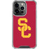 University of Southern California USC Red Logo iPhone 16 Pro Clear Case