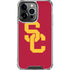 University of Southern California USC Red Logo iPhone 16 Pro Max Clear Case