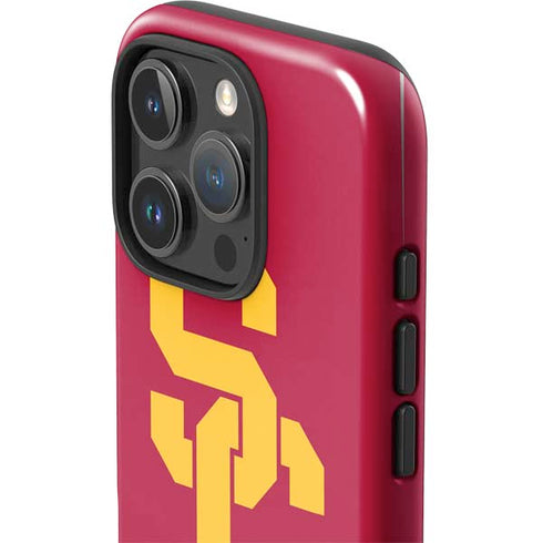 University of Southern California USC Red Logo iPhone 16 Pro Max Impact Case