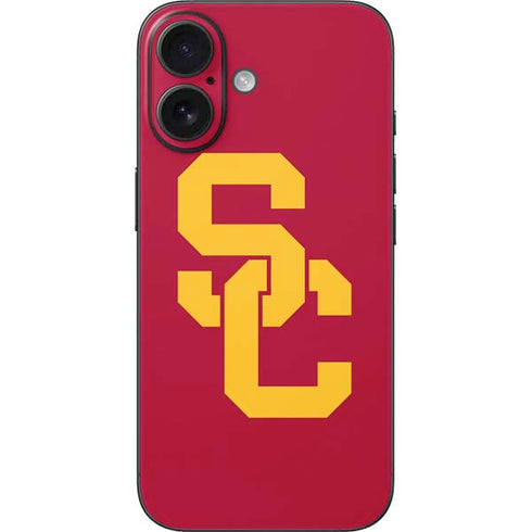 University of Southern California USC Red Logo iPhone 16 Skin