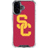 University of Southern California USC Red Logo iPhone 17 Clear Case