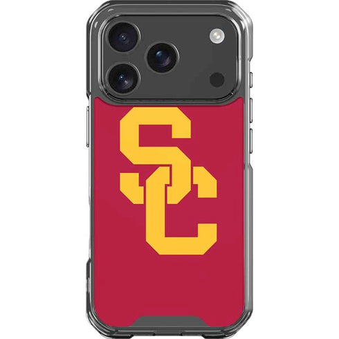 University of Southern California USC Red Logo iPhone 18 Pro Clear Case