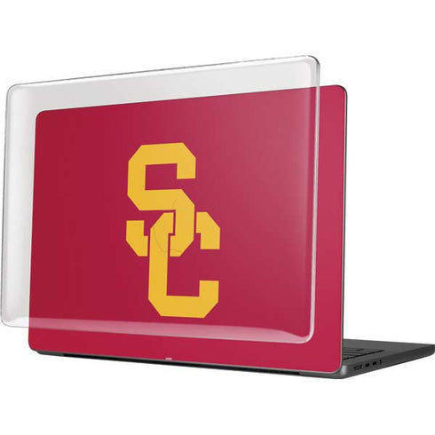University of Southern California USC Red Logo MacBook Pro 14in (2021-24) Case plus Skin