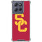 University of Southern California USC Red Logo Moto G 5G (2025) Clear Case