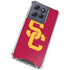 University of Southern California USC Red Logo Moto G 5G (2025) Clear Case